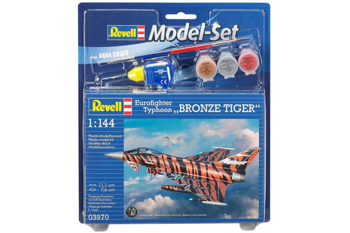 ModelSet letadlo 63970 - Eurofighter Bronze Tiger (1:144)