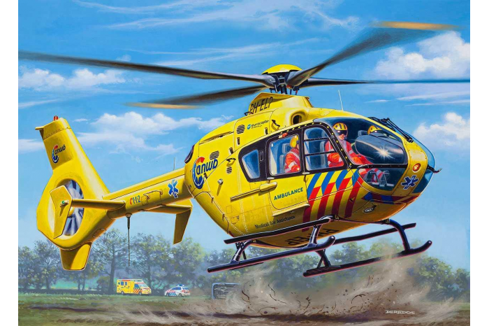 Plastic ModelKit vrtulník 04939 - EC135 Nederlandse Trauma Helicopter (1:72)