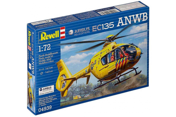 Plastic ModelKit vrtulník 04939 - EC135 Nederlandse Trauma Helicopter (1:72)
