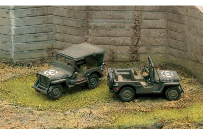 Fast Assembly military 7506 - 1/4 Ton 4x4 TRUCK (1:72)
