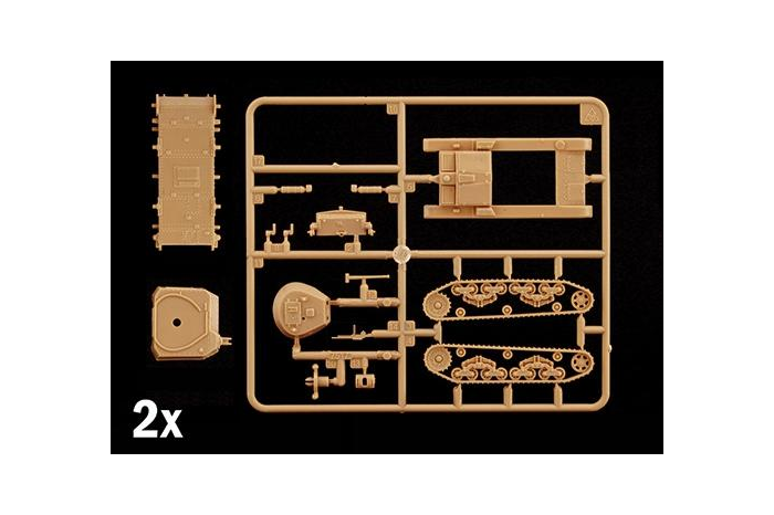 Fast Assembly tanky 7517 - Carro Armato M13/40 (1:72)