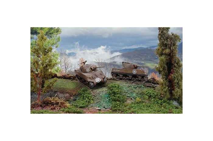 Fast Assembly tanky 7518 - M4A3 75 mm SHERMAN (1:72)
