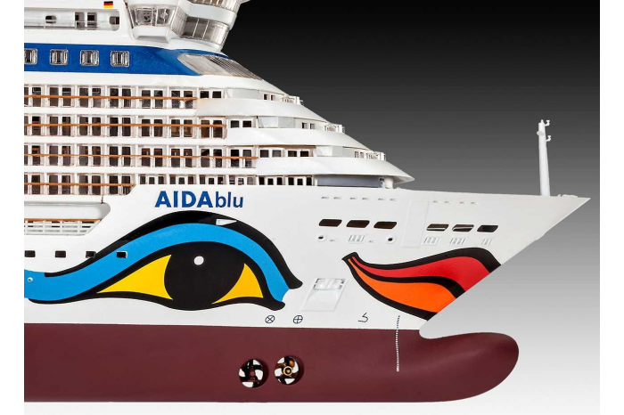 Plastic ModelKit loď 05230 - AIDAblu, sol, mar, stella (1:400)