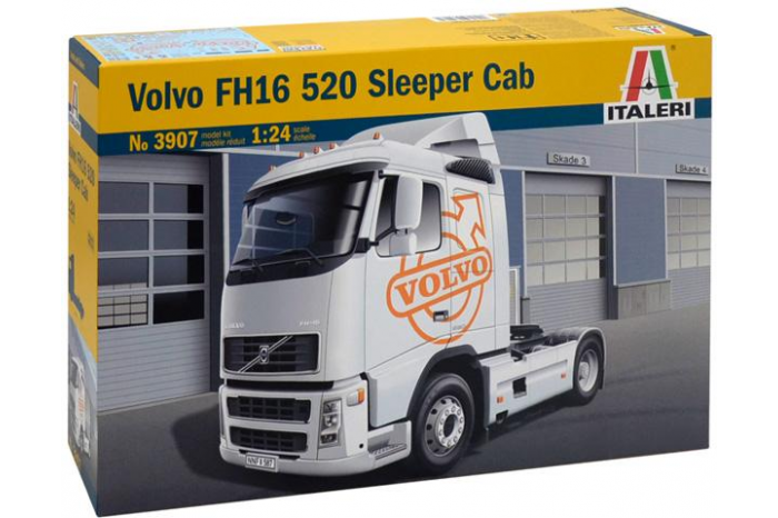 Model Kit truck 3907 - VOLVO FH16 520 SLEEPER CAB (1:24)