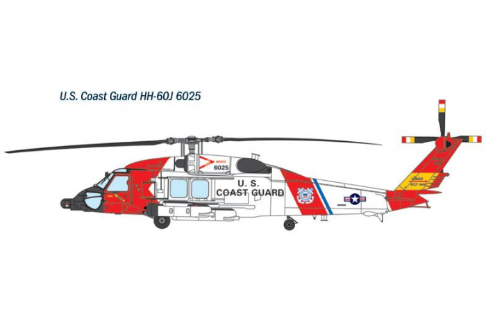 Model Set vrtulník 71346 - 1:72 HH-60J COAST GUARD (1:72)