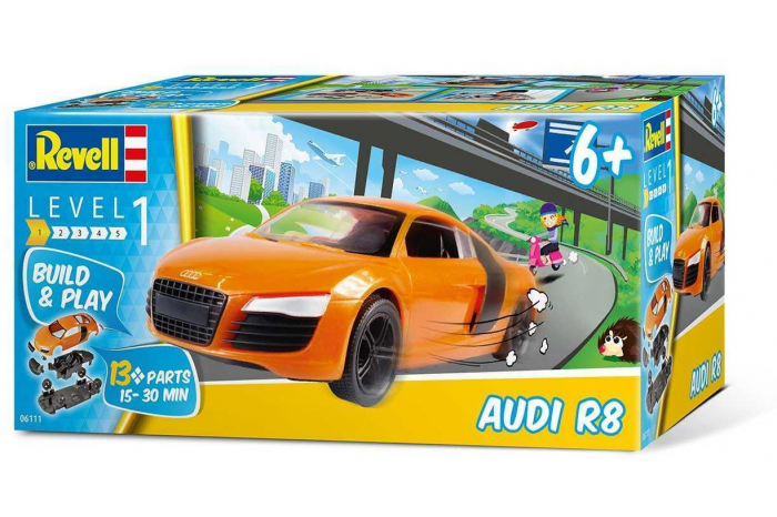 Build & Play auto 06111 - Audi R8 (1:25)