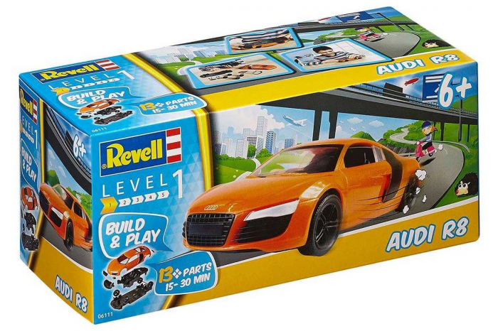 Build & Play auto 06111 - Audi R8 (1:25)