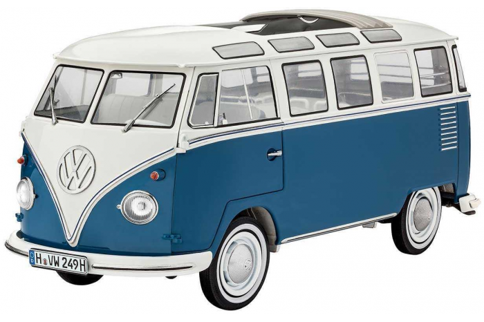 Plastic ModelKit auto 07009 - VW Typ 2 T1 Samba Bus (1:16)