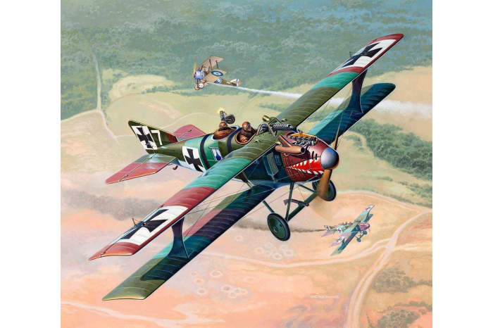 Plastic ModelKit letadlo 03965 - Roland C.II (1:48)