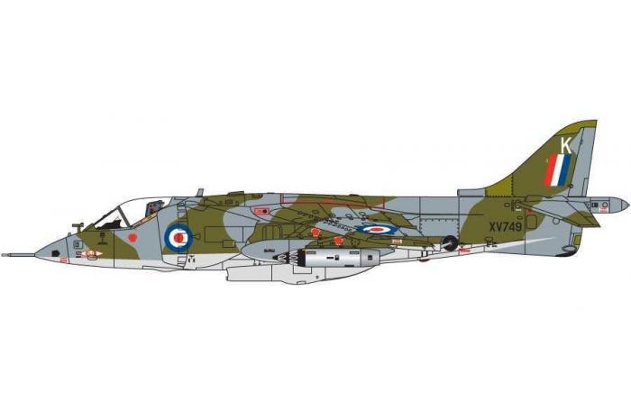 Classic Kit letadlo A03003 - Hawker Siddeley Harrier GR1 (1:72)