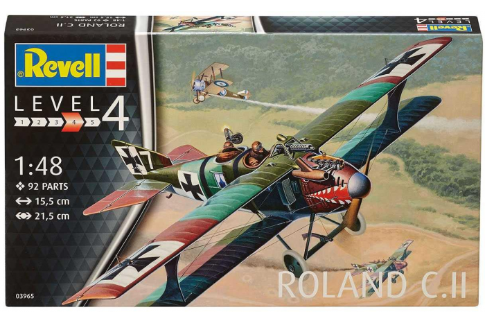 Plastic ModelKit letadlo 03965 - Roland C.II (1:48)