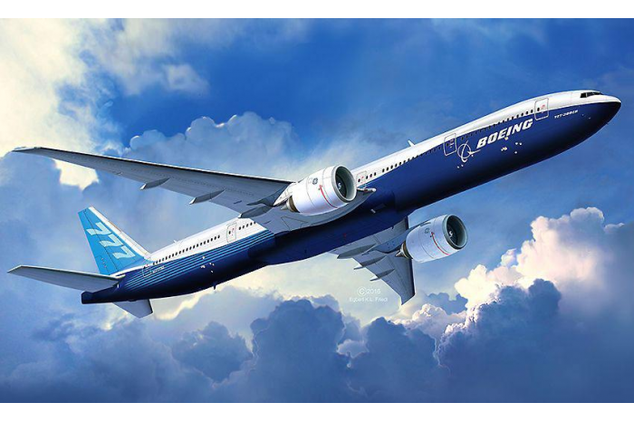 Plastic ModelKit letadlo 04945 - Boeing 777 - 300 ER (1:144)