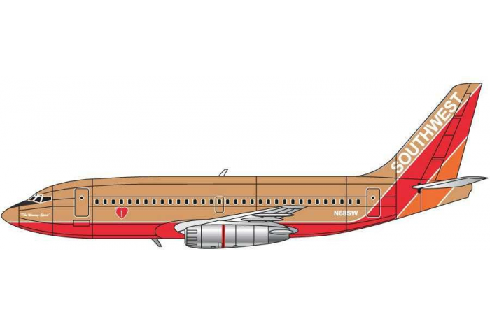 Classic Kit letadlo A04178A - Boeing 737-100 (1:144)