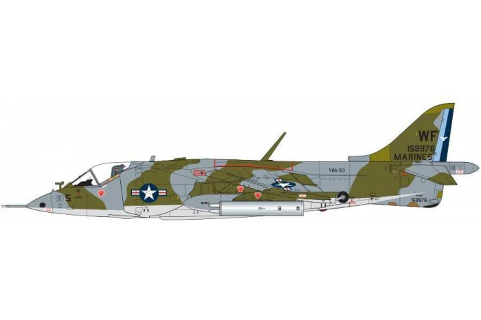 Classic Kit letadlo A04057 - Harrier AV-8A (1:72) - nová forma