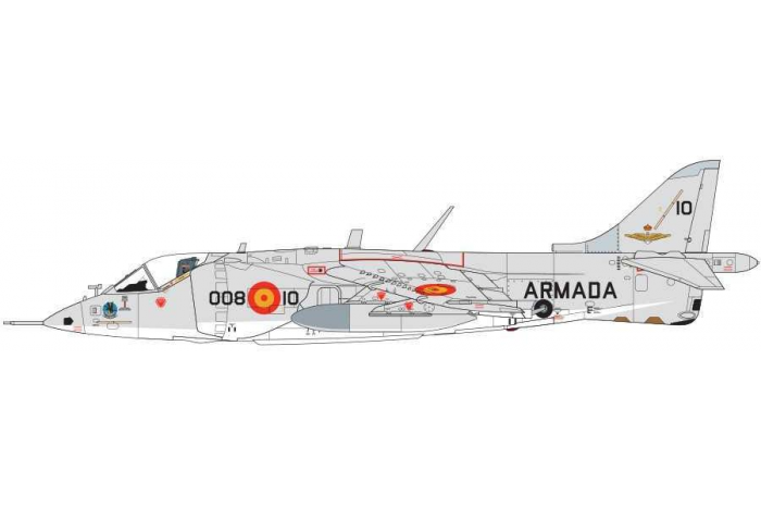 Classic Kit letadlo A04057 - Harrier AV-8A (1:72) - nová forma