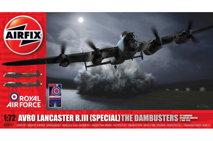 Classic Kit letadlo A09007 - Avro Lancaster 'Dambusters’ (1:72)