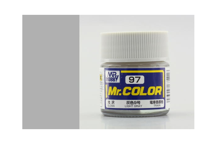 Mr. Color - C097: Světle šedá lesklá