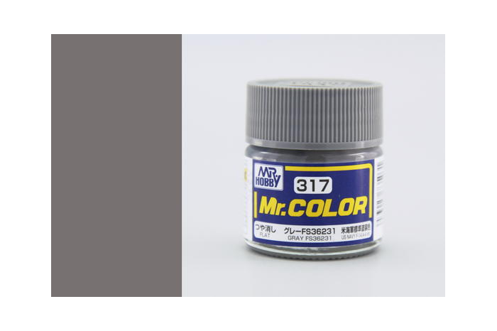 Mr. Color - C317: FS36231 Šedá matná