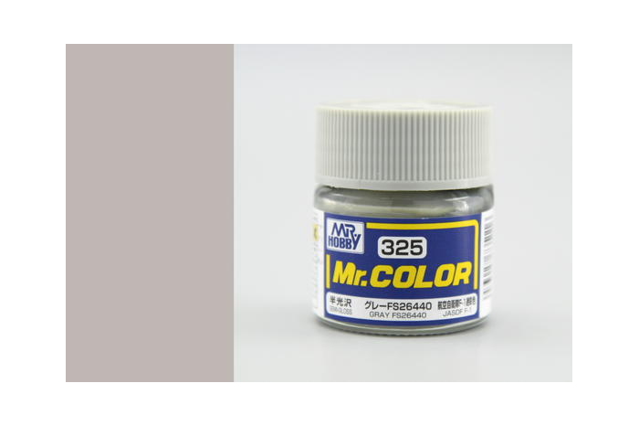 Mr. Color - C325: Šedá pololesklá