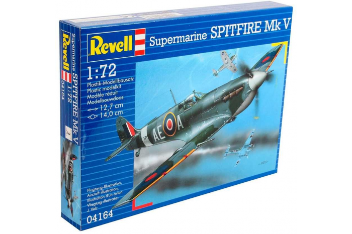 Plastic ModelKit letadlo 04164 - Spitfire Mk.V (1:72)