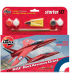 Starter Set letadlo A55105 - Red Arrows Gnat (1:72)