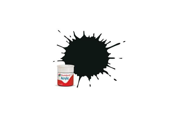 Humbrol barva akryl AB0091 - No 91 Black Green - Matt - 12ml
