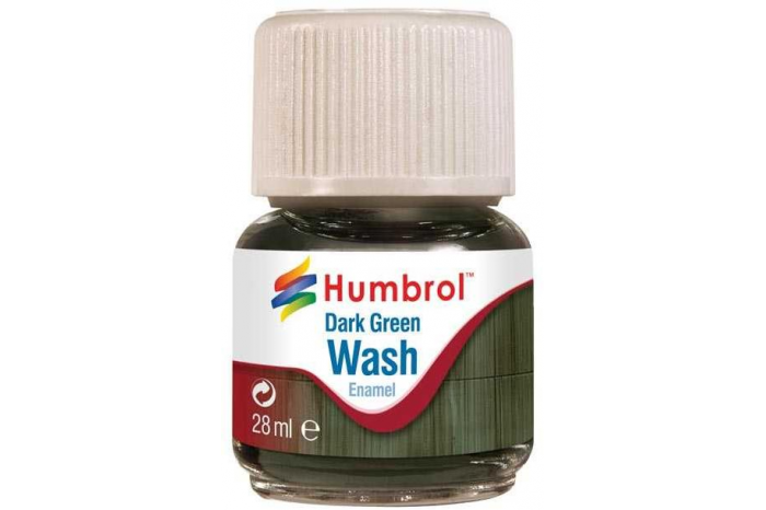 Humbrol barva email AV0203 - Wash - Dark Green 28ml