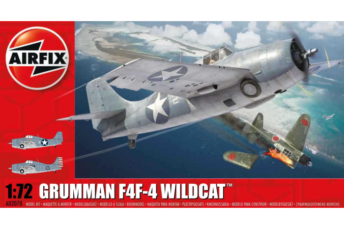 Classic Kit letadlo A02070 - Grumman Wildcat F4F-4 (1:72) - nová forma