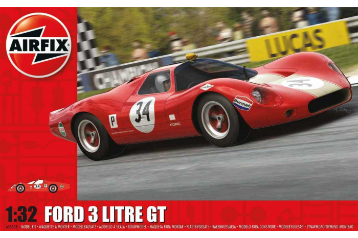 Starter Set auto A55308 -  Ford 3 Litre GT (1:32) - reedice