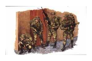 Model Kit figurky 3024 - US ARMY SPECIAL FORCES (1:35)