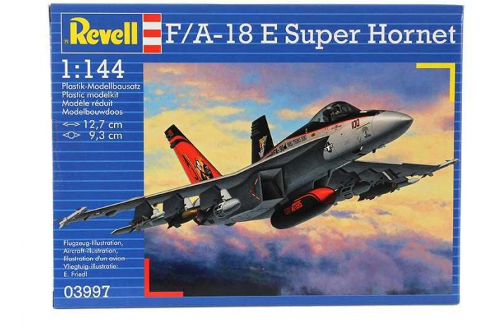 Plastic ModelKit letadlo 03997 - F/A-18 E Super Hornet  (1:144)