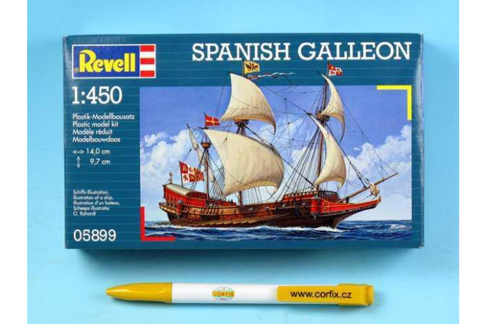 Plastic ModelKit loď 05899 - Spanish Galeon (1:450)