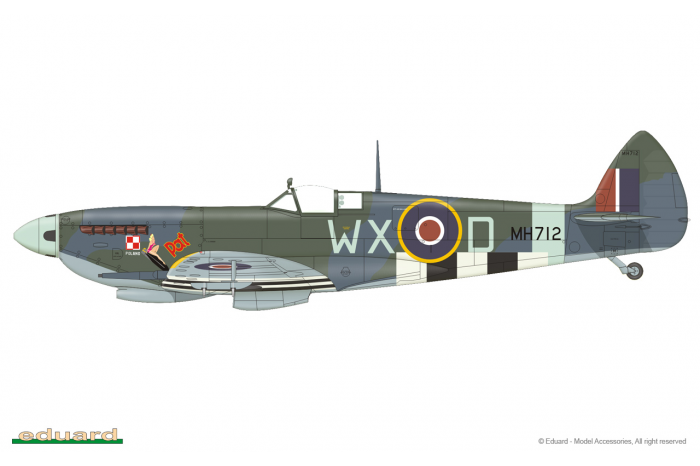 Spitfire Mk. IXc pozdní verze 1:48 - 8281