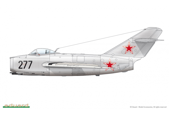 MiG-15 1:72 - 7057
