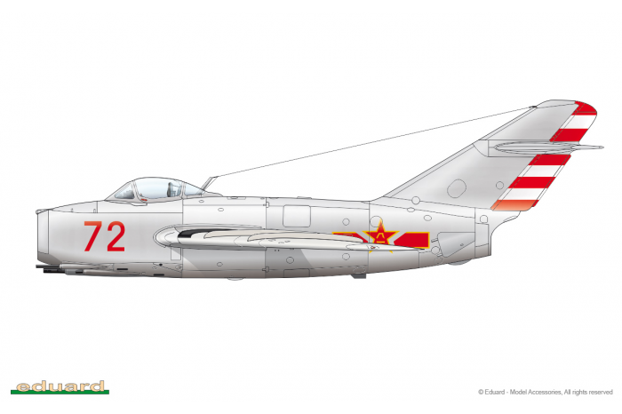 MiG-15 1:72 - 7057
