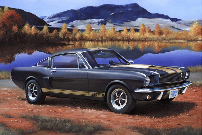 Plastic ModelKit auto 07242 - Shelby Mustang GT 350 H (1:24)