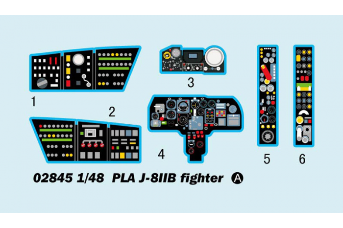 PLA J-8B fighter (1:48) - 02845