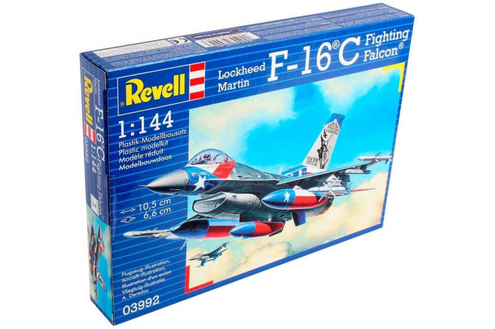 Plastic ModelKit letadlo 03992 - Lockheed Martin F-16C Fighting Falcon (1:144)